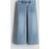 H&M Vid Byxa Med Denimlook - Ljus Denimblå