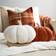 OHS Boucle Autumn Pumpkin Cushion Cover Beige