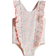 H&M Frilled Swimsuit - Pink/Floral (1270554002)