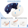 WENGX travel Neck Pillow Blue