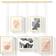 Umbra Exhibit Picture Gallery Set Brass Photo Frame 79x70cm