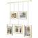 Umbra Exhibit Picture Gallery Set Matt Brass Photo Frame 79x70cm