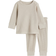 H&M Baby Beige Vaflet sæt bomuld 3-4Y
