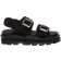 Dr. Martens Zebzag Suede Sandals - Black