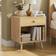 Mercury Row Monterey 1 Drawer Brown Bedside Table