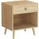 Mercury Row Monterey 1 Drawer Brown Bedside Table