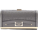 River Island Patent Ri Monogram Panelled Purse - Grey