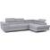 Wade Logan Flavius Silver Sofa 5 Seater