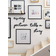 Shein Contemporary Metal Art Every Picture Tells a Story Black Wall Decor