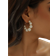 Shein 1pair Hoop Earrings With Faux Pearl Summer Fashion Pearl Jewelry