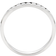 Beaverbrooks Half Eternity Ring - White Gold/Diamonds