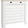 Homcom Radiator Cover with Drawer Horizontal Slat 111cm