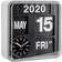 Karlsson Mini Flip White Wall Clock 24.5cm