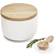 Cook & Baker Saltkar Med Ske Og Låg Ø 10 x H 8 cm Saltskål 10cm