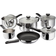 Judge Vista Draining Cookware Set with lid 6 Parts