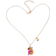 Shein 2pcs/Set Zinc Alloy Capybara Pendant BFF Heart Necklace