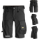 Snickers Workwear 6143 AllroundWork Shorts - Black