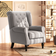 Homcom Accent Grey Armchair 102cm
