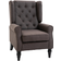 Homcom Accent Brown Armchair 102cm