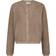 Neo Noir Limo Fluffy Knit Cardigan Stickat Dam - Beige