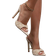 Shein Fashionable Mule Sandals For Women, Tweed Single Band Stiletto Heeled Sandals