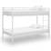 vidaXL 287909 White Bunk Bed 90X200cm