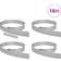 vidaXL Garden Lawn Edging 4 Pcs 450 x 10 cm