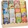 VEVOR Kids 5-Tier Scalloped Wooden Bookshelf