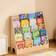 VEVOR Kids 5-Tier Scalloped Wooden Bookshelf