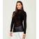 Pinko Pull Ajusté Col Montant Micro Paillettes - Noir Limousine