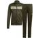 adidas Kid's Tiro 25 Essentials Track Suit - Night Cargo/Tent Green/Impact Orange (JX2219)