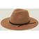 Accessorize Wool Fedora Hat Camel - Beige