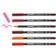 Edding 4200 Porcelain Brushpen Warm Colour 6-pack