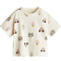 H&M Baby Mouse T-shirt Med Trykt Motiv - Lys Beige