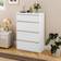 Metro Lane Wood White Chest of Drawer