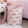 OHS Rainbow Print Storage Blush Basket