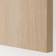 IKEA Hasvik Skjutdörrpar Vitlaserad Ekeffekt 150x236 cm Garderob 150x236cm