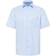 Eterna Modern Fit Kortärmad Skjorta - Light Blue