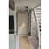 Aneta Molekyl Black/Smoke Grey Ceiling Flush Light 58cm