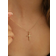 Shein 1pc Elegant Fashion Cross Pendant Necklace
