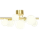 Aneta Moklekyl Matt Brass/White Loftplafond 58cm