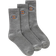 Dickies Valley Grove Socks 3-pack Unisex - Grey Melange