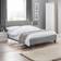 Hashtag Home HVW7325 Grey Frame Bed