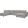 Carryhome i beige Soffa 6-sits