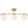 Nordlux Grant Brass Ceiling Lamp