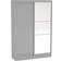 Birlea Lynx Grey Wardrobe 132x196cm