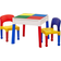 Liberty House Toys Kids Square 5 in 1 Activity Table