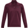 Under Armour Fleece 1/4 Zip Sweatshirt - Dark Maroon/Black