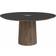 Skovby SM33 Spisebord Ø123 cm Lakeret Valnød Sort Spisebord 149cm