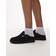 Clarks Solsbury Svarta Mules I Mocka - Svart